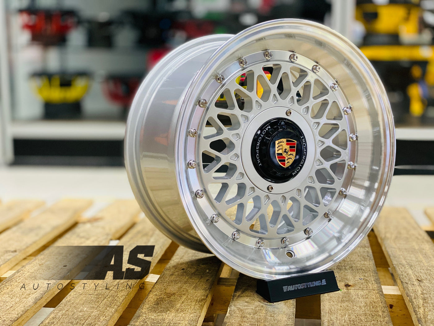 15” AS-P/MESH 4/100 4/114 SILVER