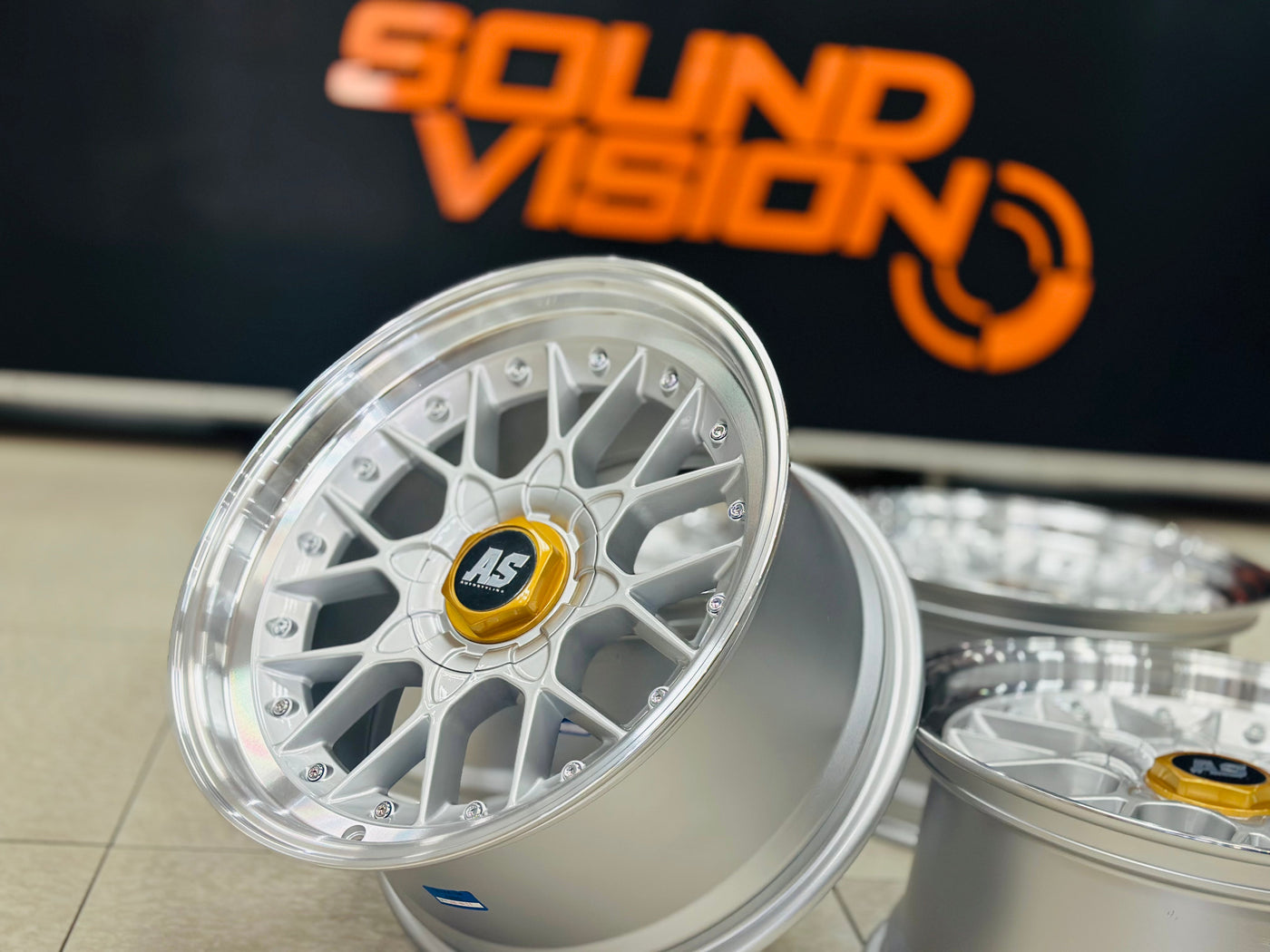 17” AS BBS 506 4/100 & 5/100 silver wheels