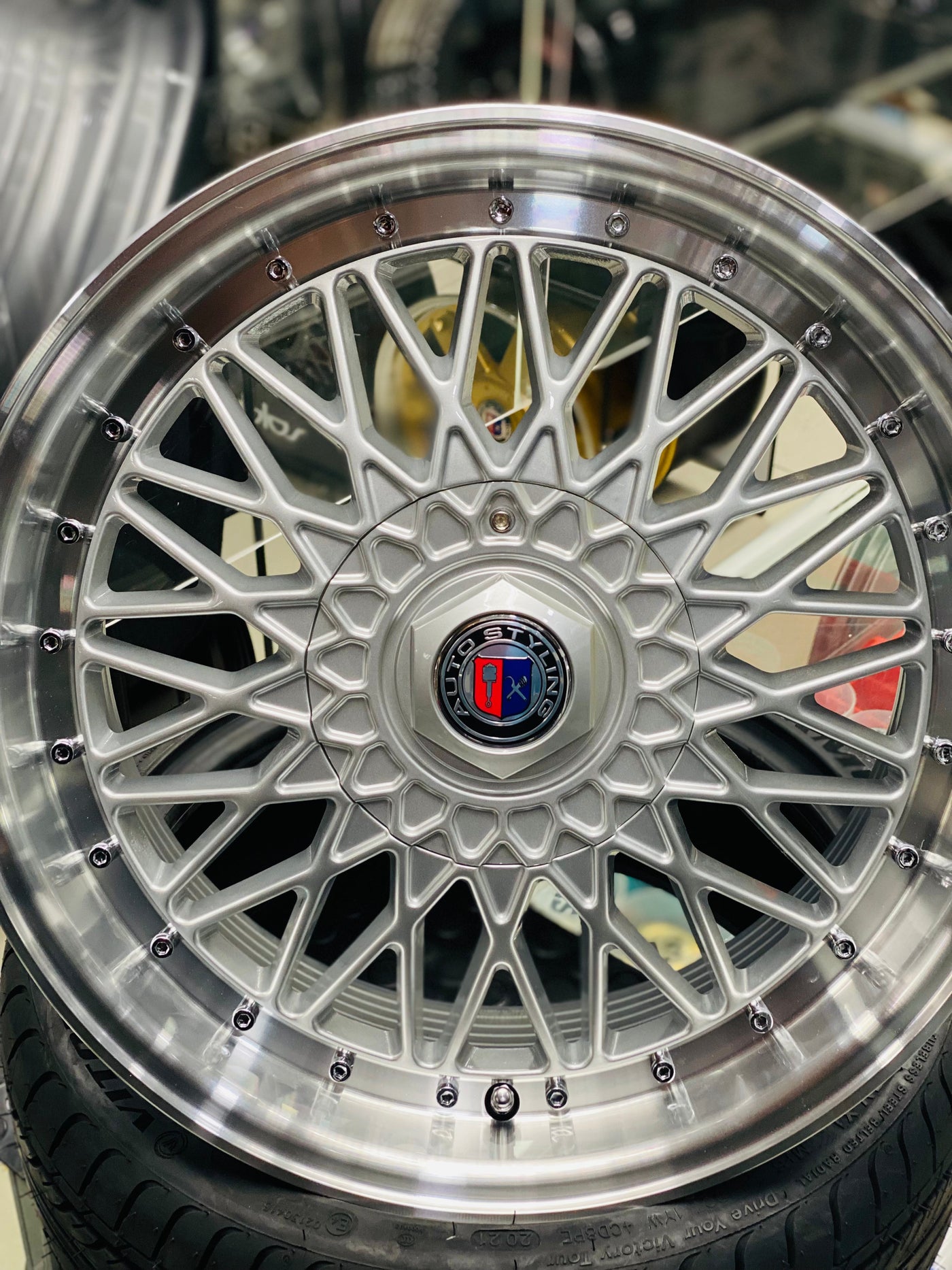 17” M5649 BBS SILVER 5x100 & 5x114