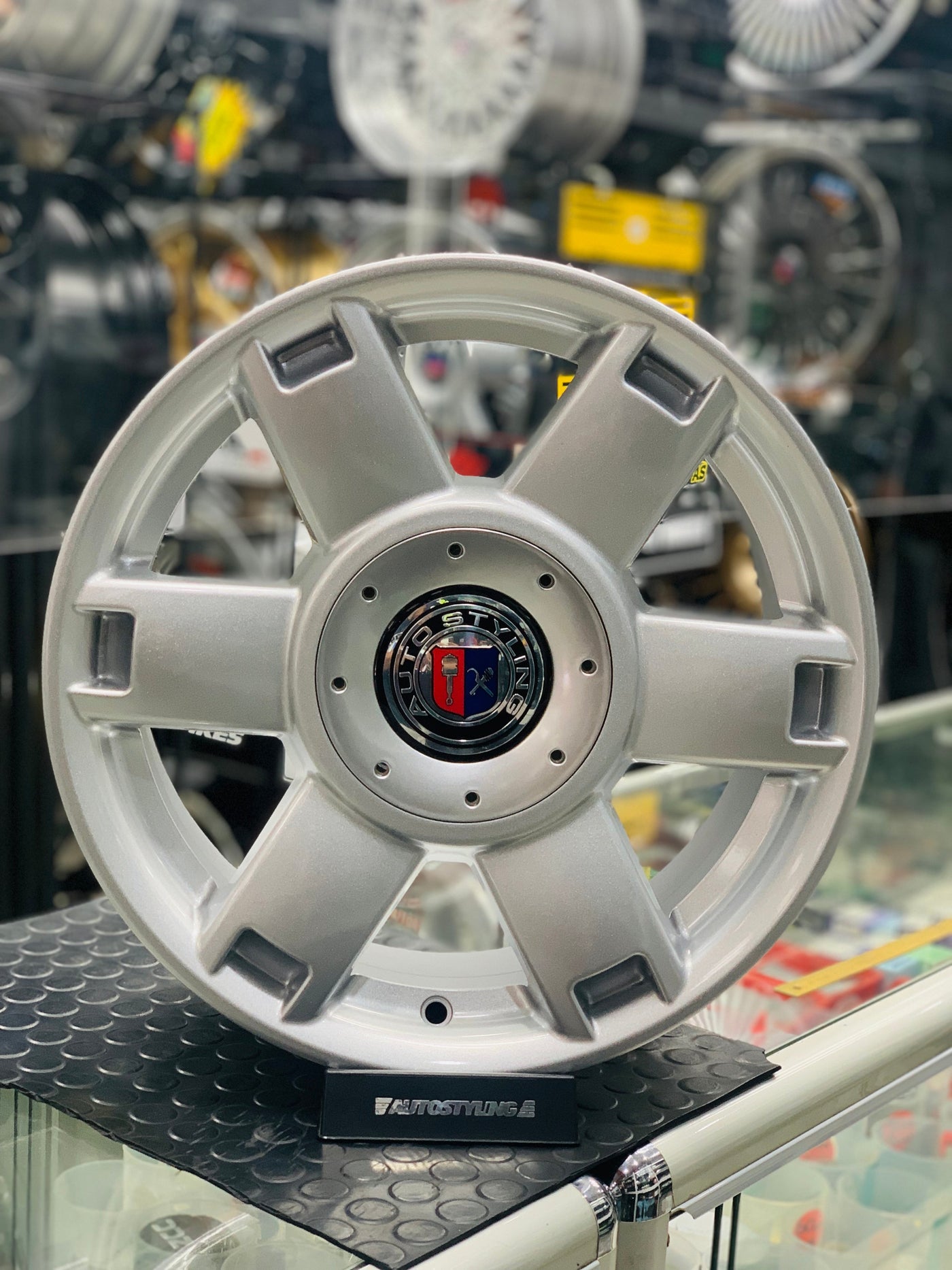 15” AS- VELO SILVER  4/100 & 5/100