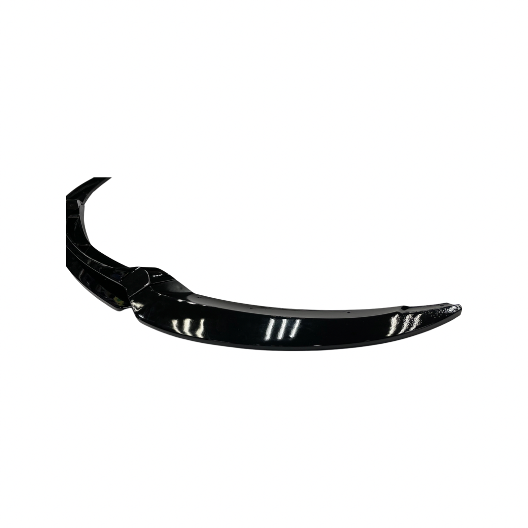 BMW E82 4PCE MAX FRONT SPOILER GLOSS BLACK