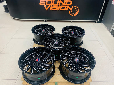 20” M3749 5x127 JEEP RIMS set of 5