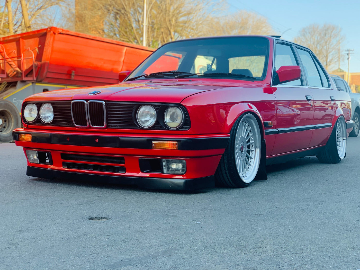 BM E30 ALPINA PLASTIC FRONT SPOILER