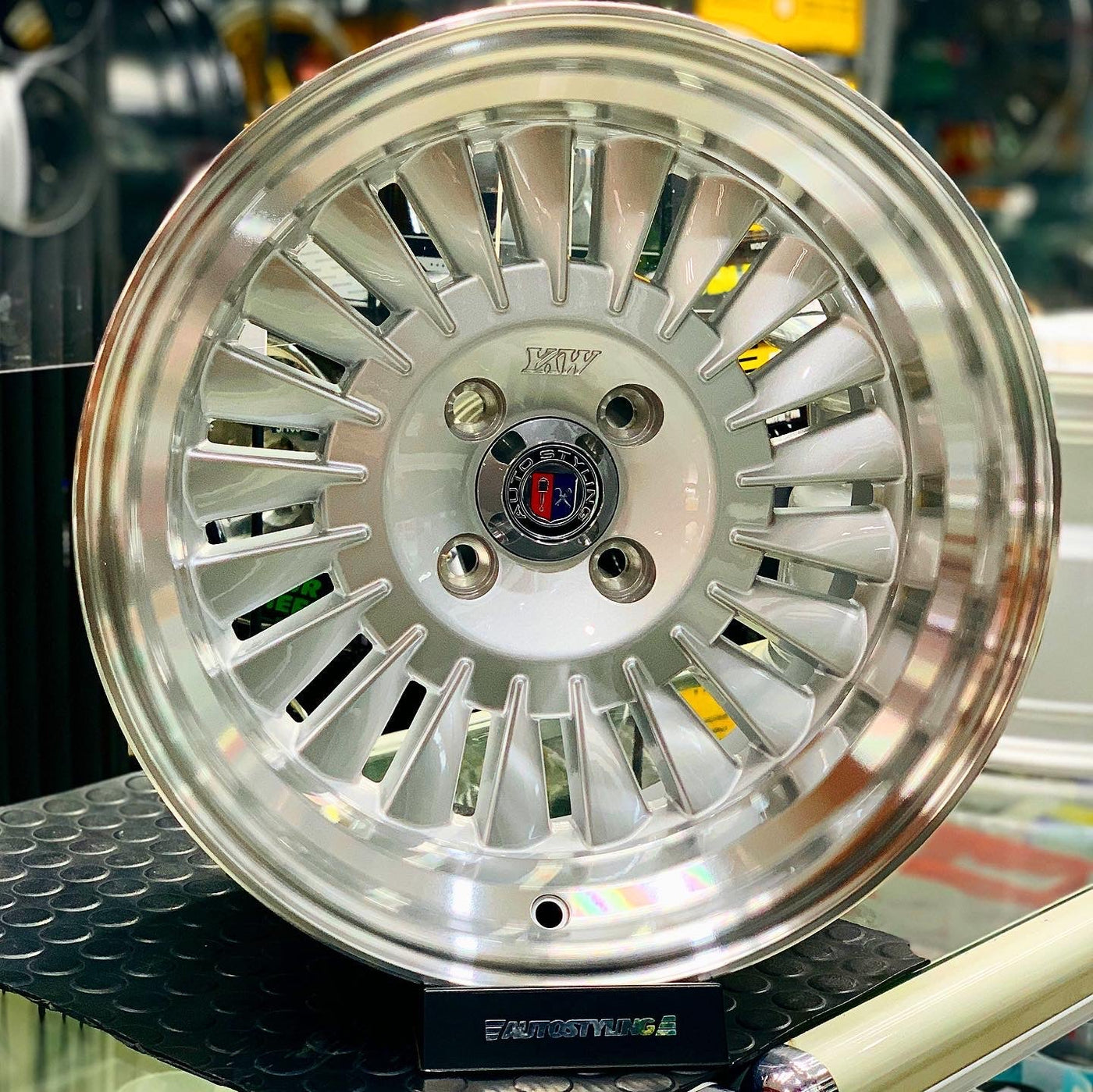 15” AS-PIRI 4/100 SILVER WHEELS