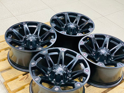 17” AS-LINE  5x127 JEEP RIMS ( USED SET)