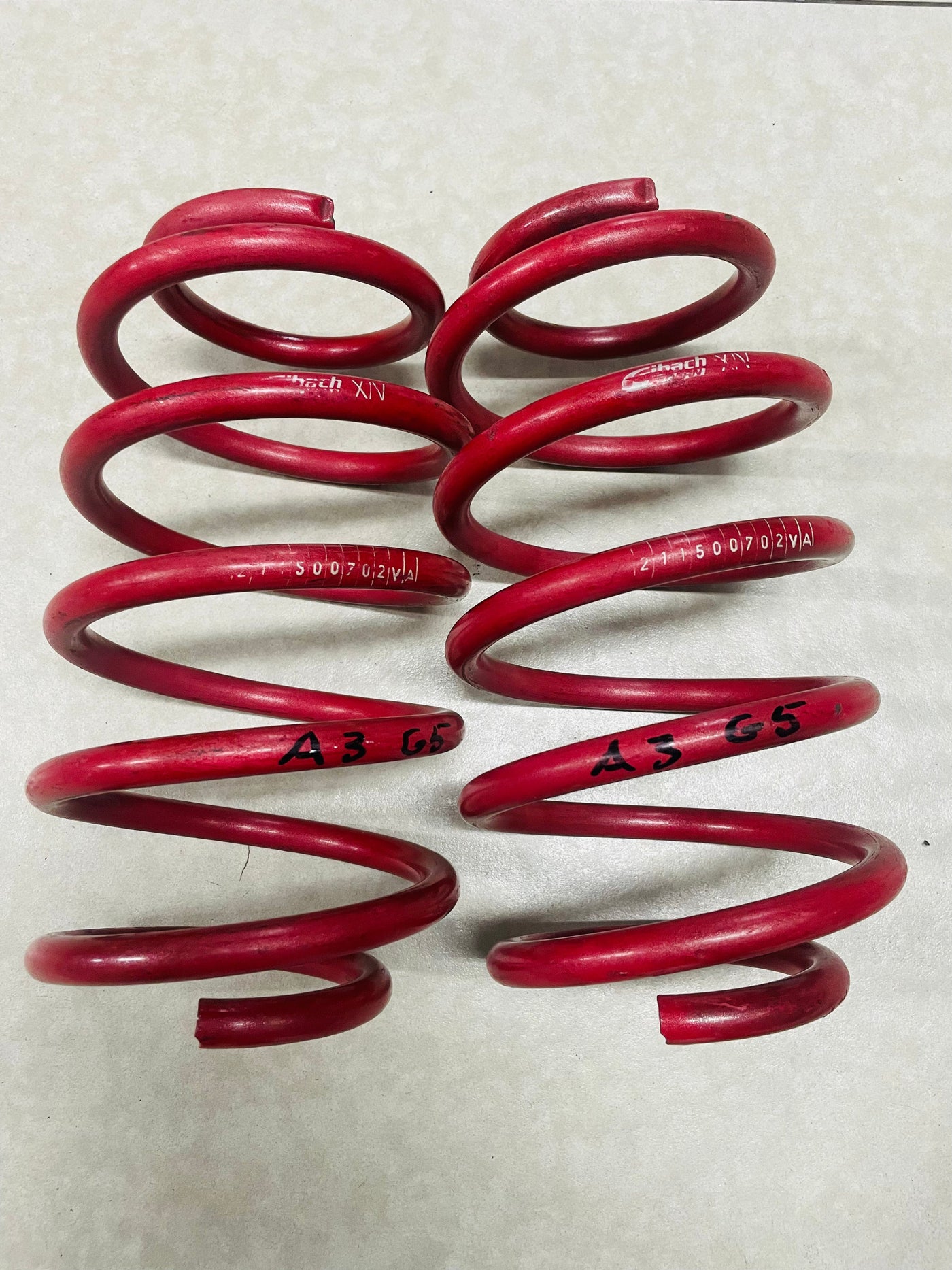 VW MK5/MK6  GTI USED EIBACH FRONT 35mm LOWERING SPRINGS