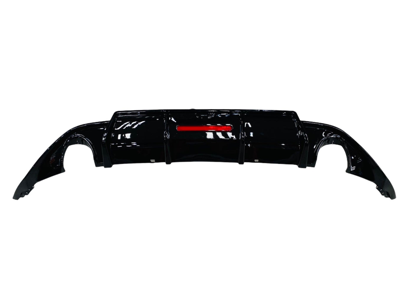 VW GOLF 7.5  GTI REAR DIFFUSER WITH REFLECTOR