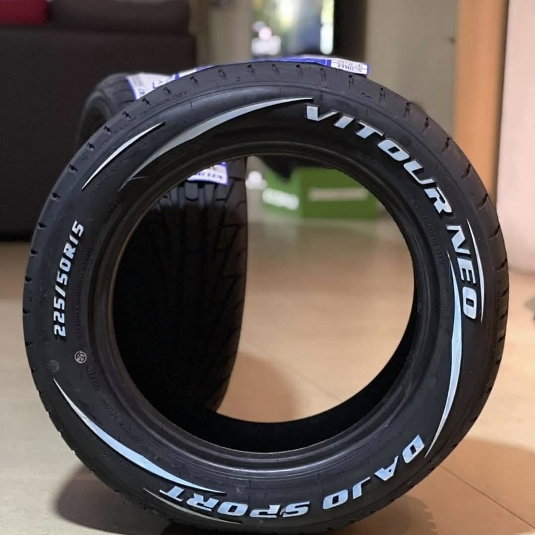 225/50/15 VITOUR NEO DAJO SPORT WHITE LETTERS