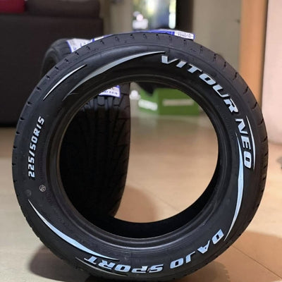 225/50/15 VITOUR NEO DAJO SPORT WHITE LETTERS