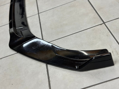 Vw MK7 plastic gloss black USED 3pce front spoiler