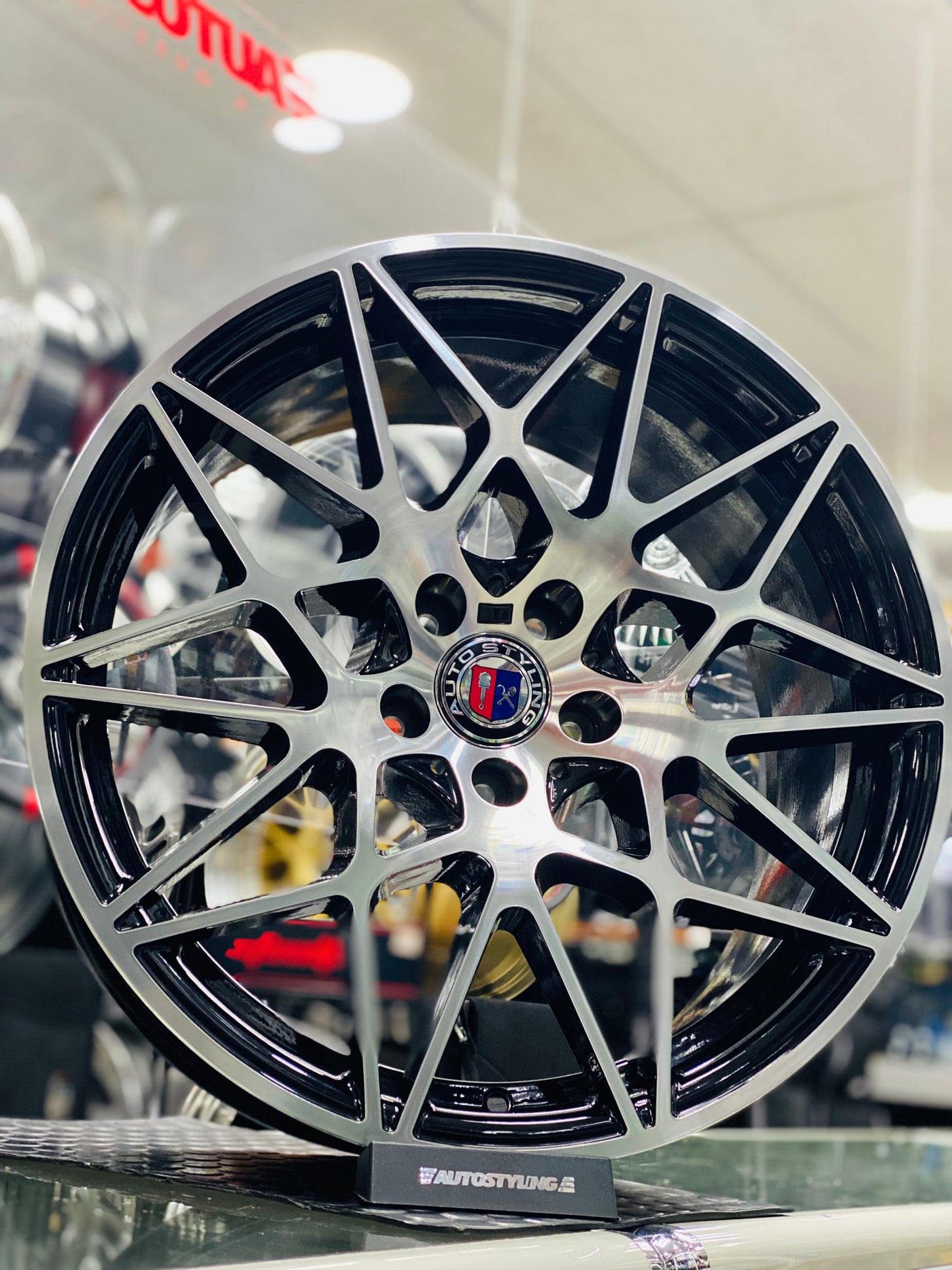 19” AS-F80 Comp  5X112 machine face