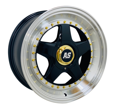 17” AS- RF 4/100 4/114 BLACK