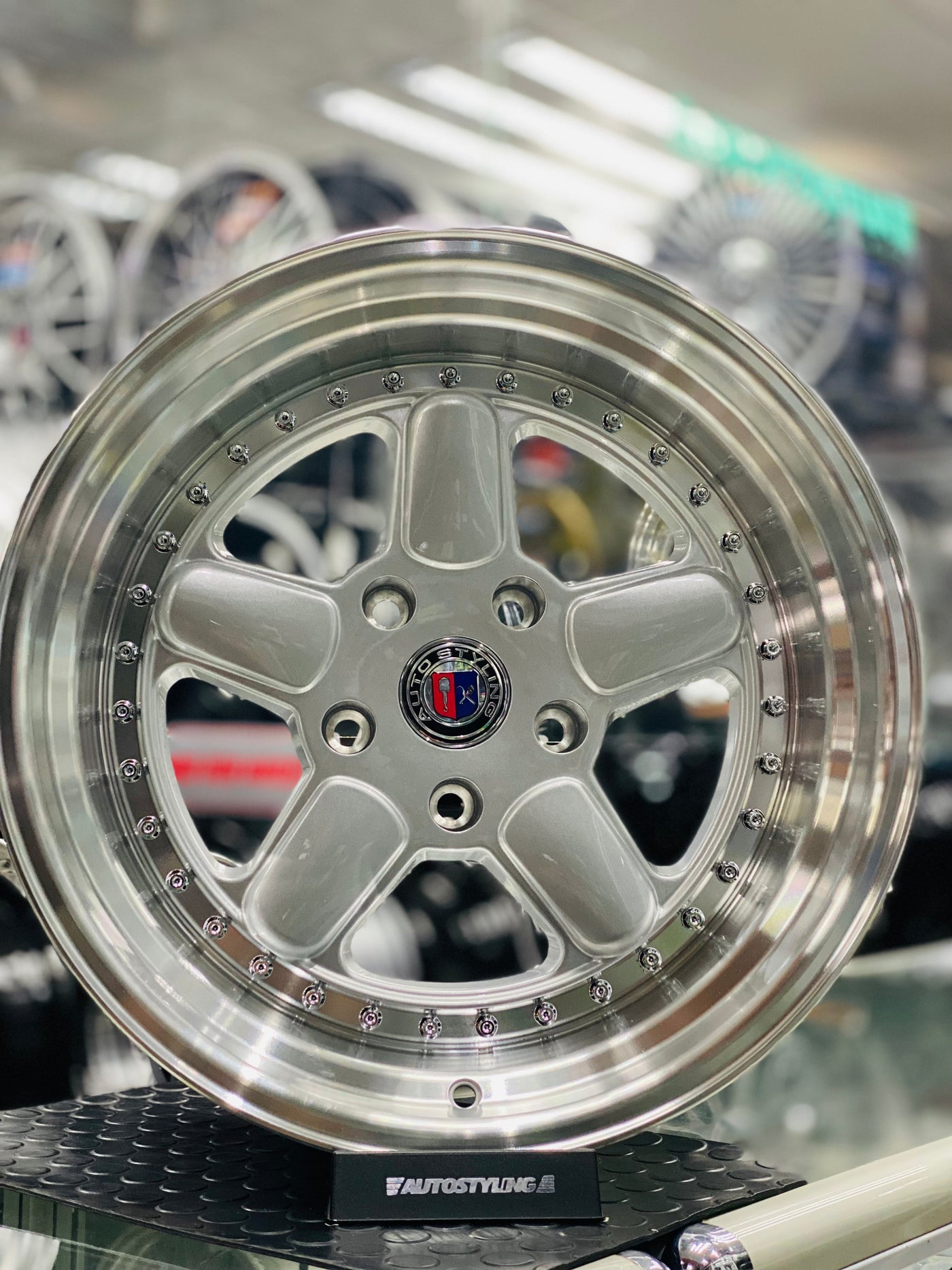 18” AS-SCHNITZER silver 5/120