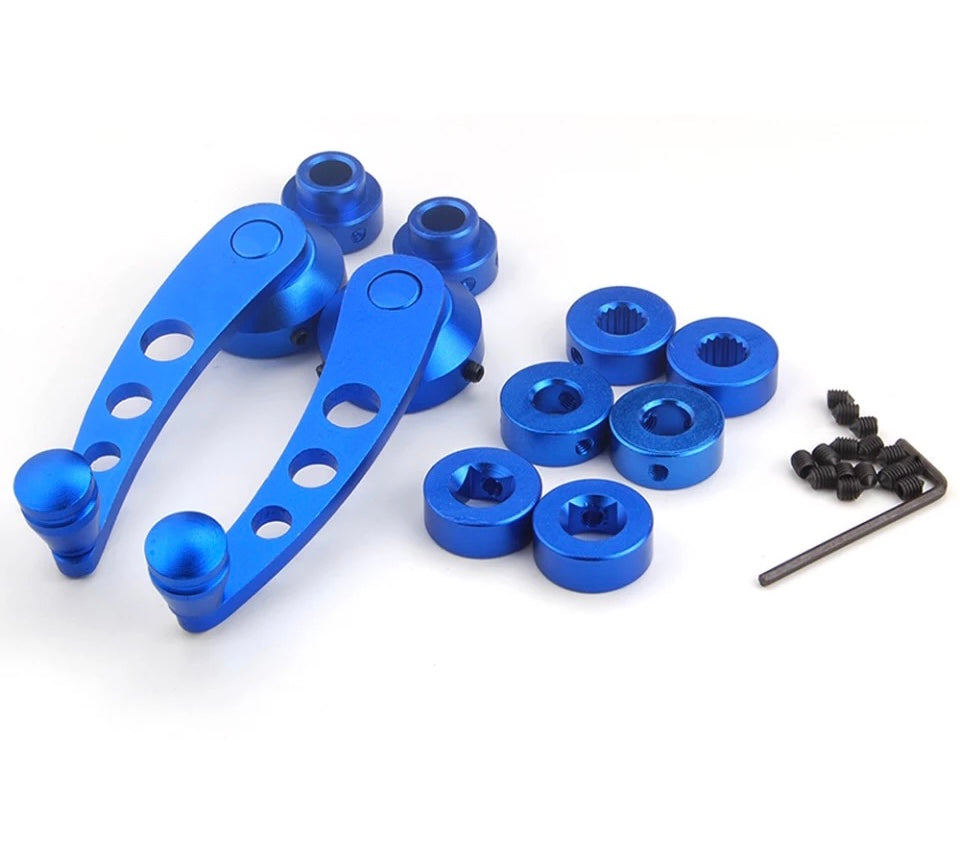 Aluminum window winders universal