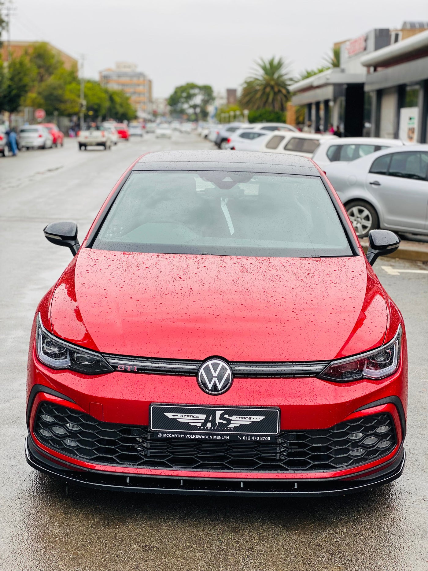 MK8 Gti front spoiler