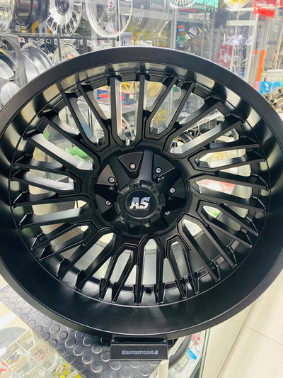 22" AS-FORGED RIMS for Ford F-150 & ranger 6/139 & 6/135 Matt BLACK