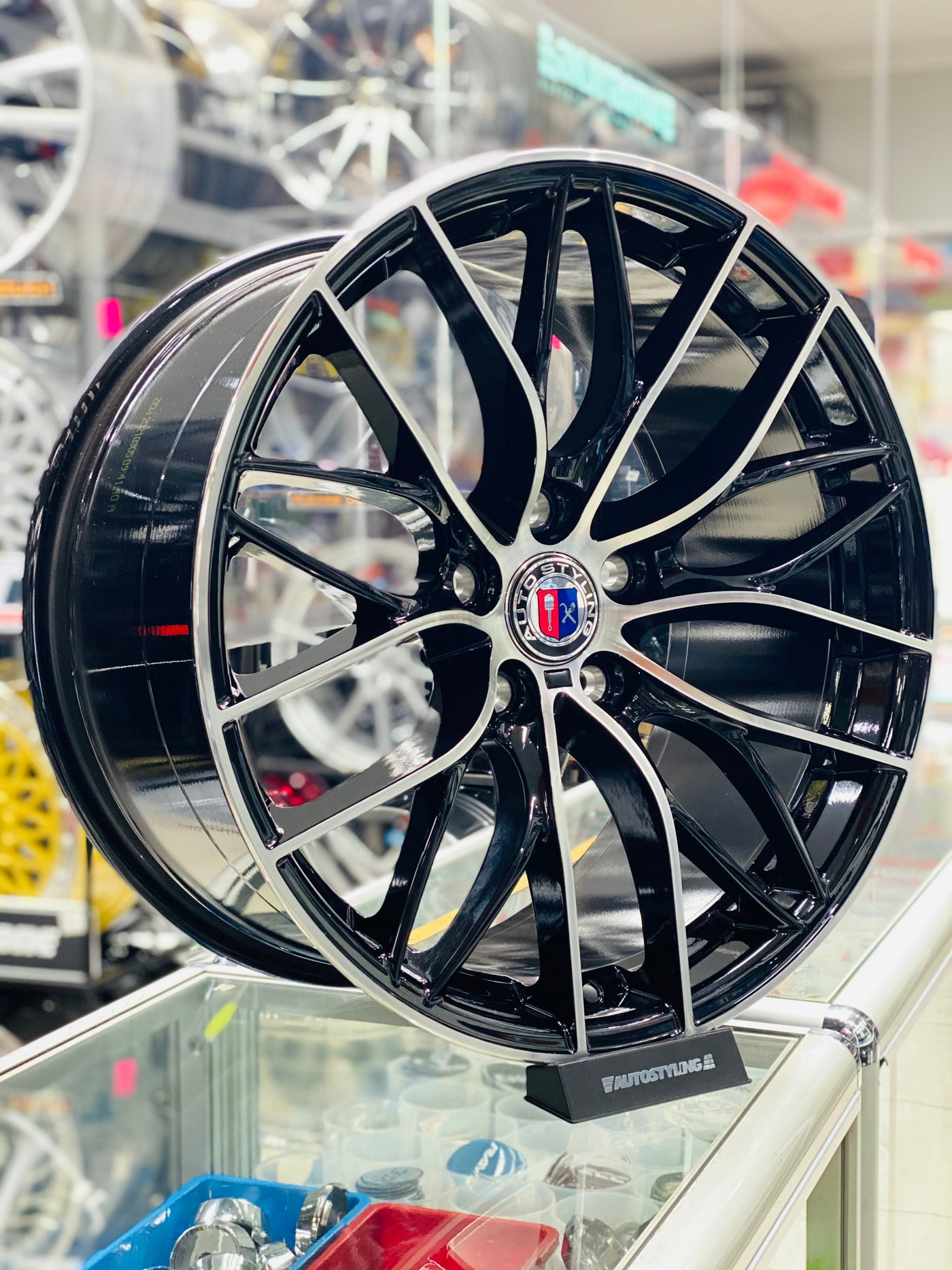 19” AS- BM T549 5/120 BLACK MACHINE FACE