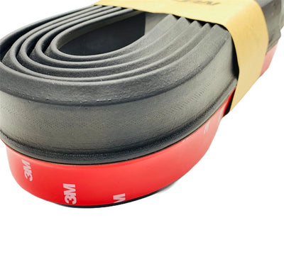 SAMURAI UNIVERSAL RUBBER FRONT SPOILER MATT BLACK