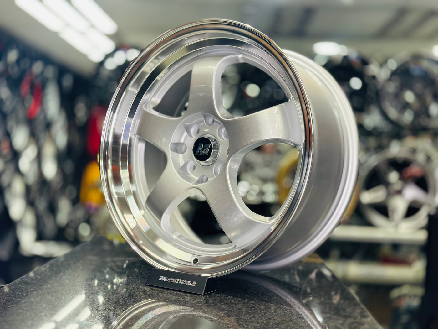 17” AS- F66143 silver 4x100 & 4x114 PCD WHEELS