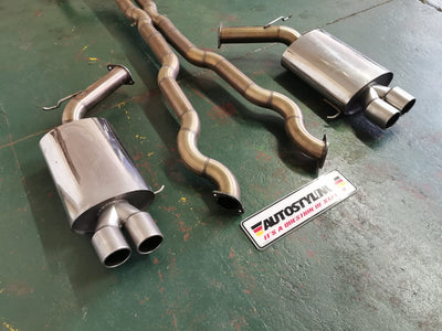 BMW F10 M5 STRAIGHT PIPE EXHAUST SYSTEM