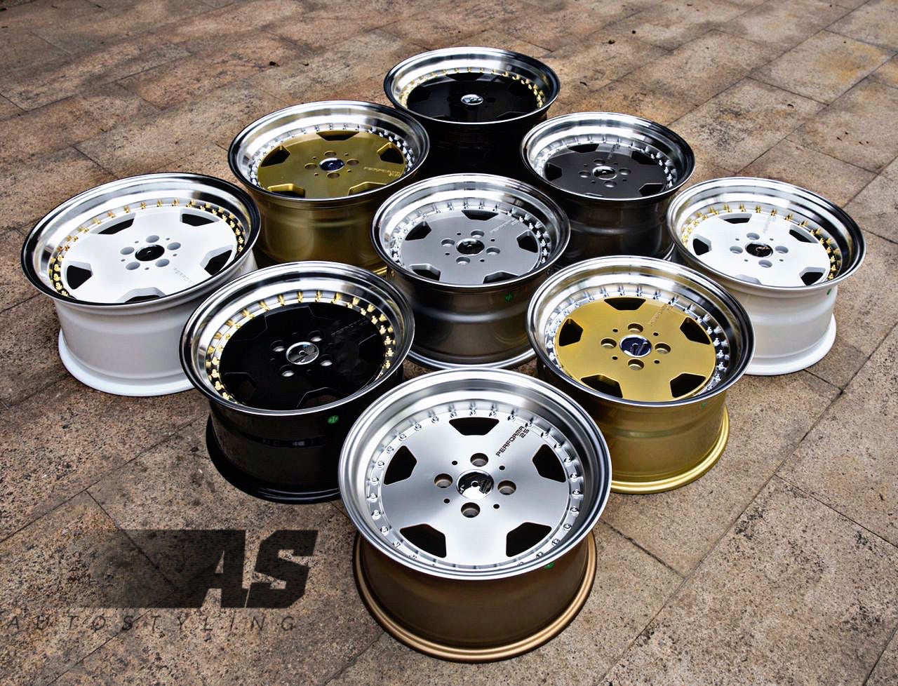 17''  AS-AMG PERFORMA M/ BLOCK 4/100 & 5/100 WHEELS