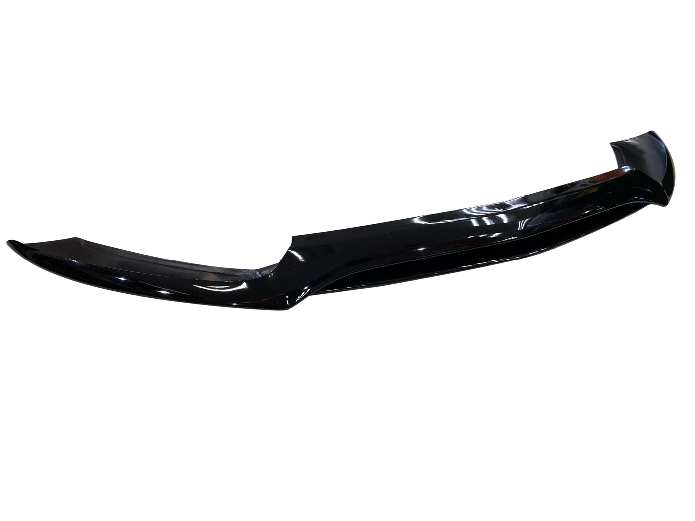 W205 AMG SPORT FRONT SPOILER GLOSS BLACK