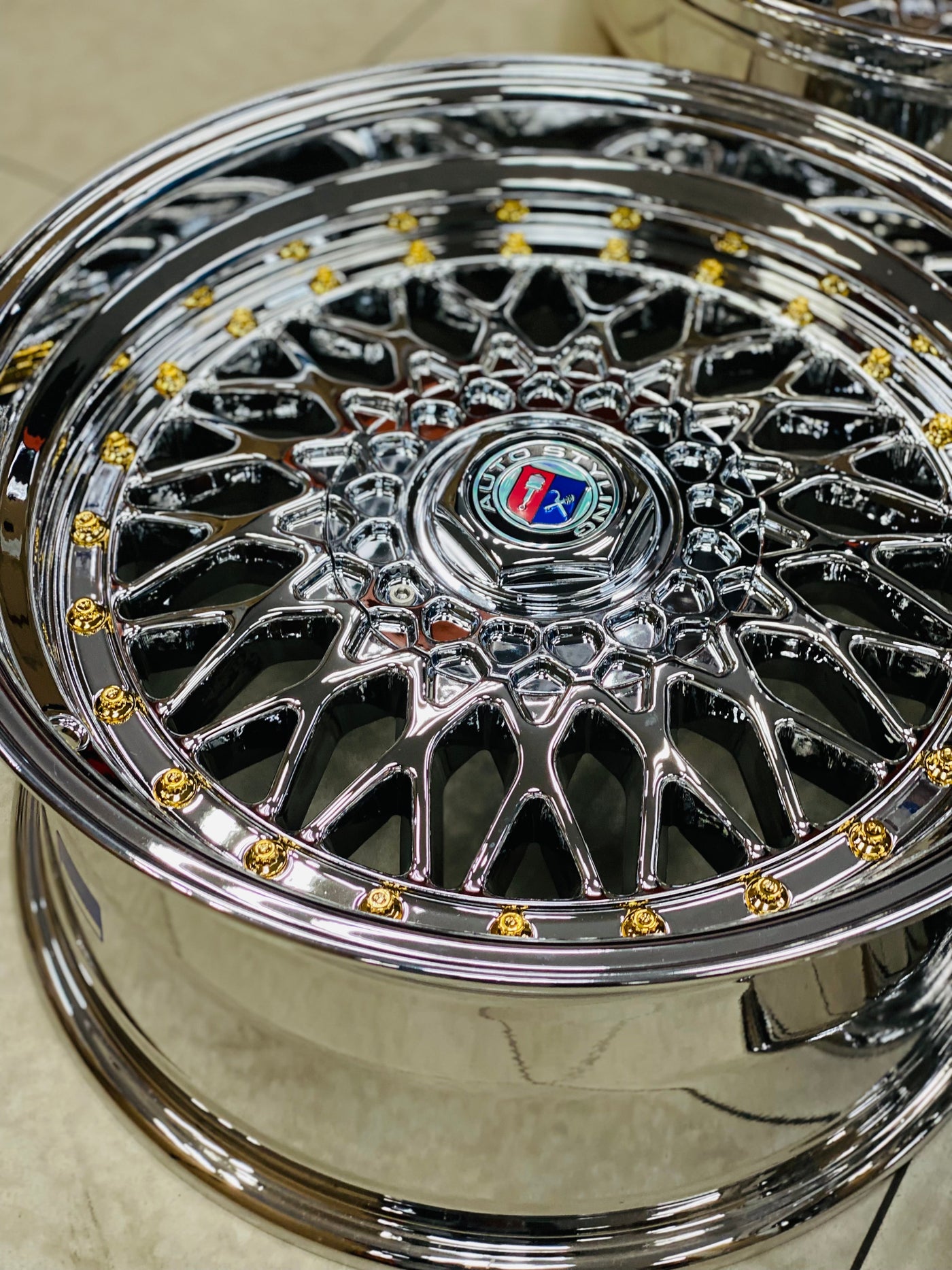 17” AS® Mesh chrome 4x100 & 5x100 8.5j