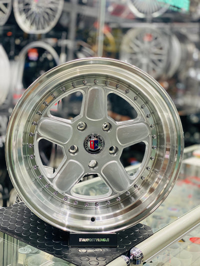 18” AS-SCHNITZER silver 5/120