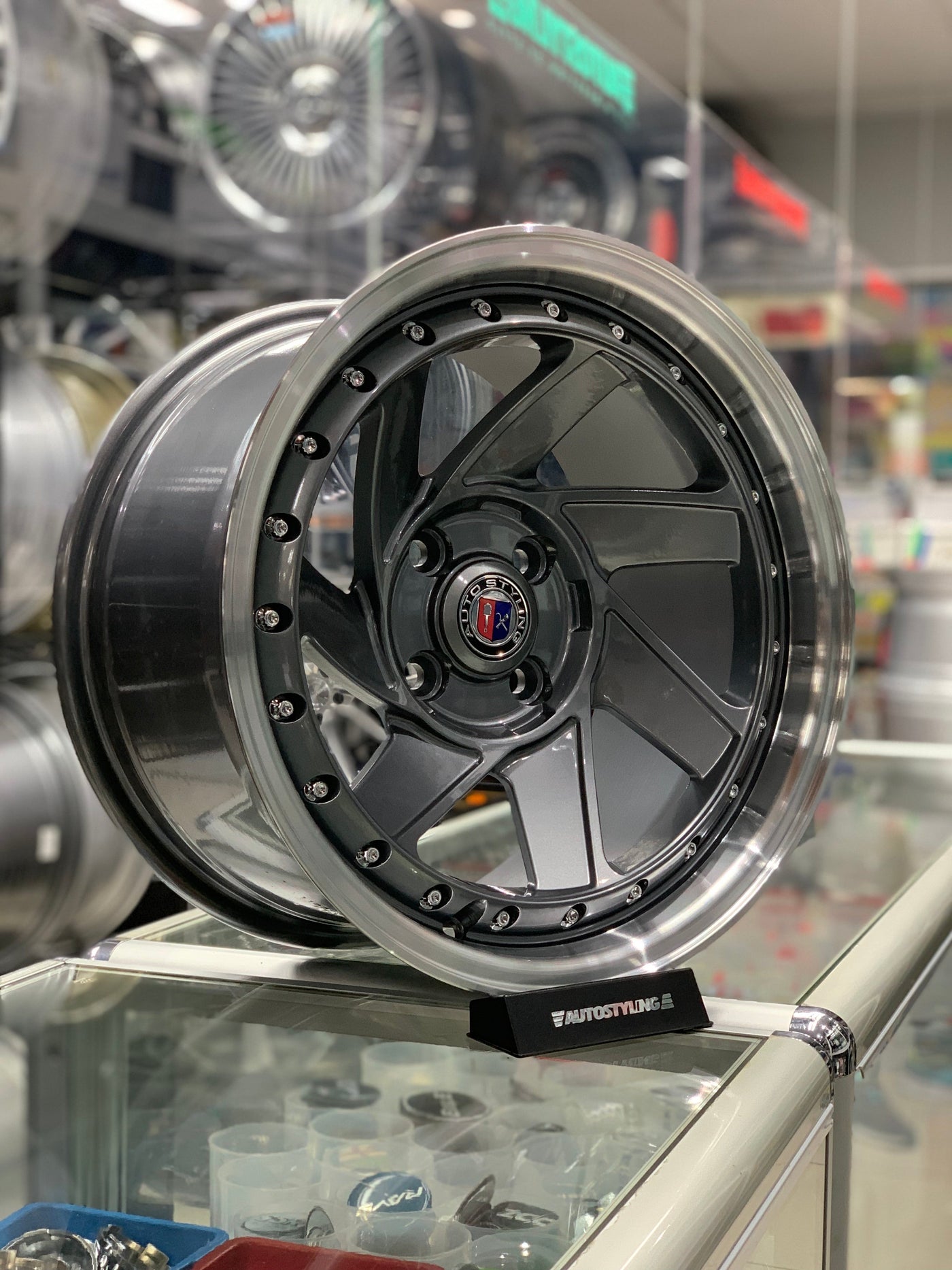 15” AS- RAD GUNMETAL