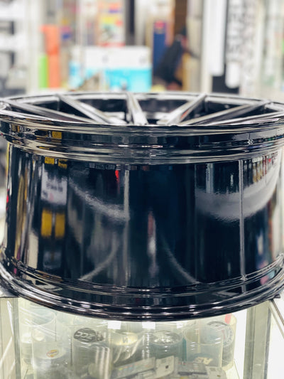 20” AS-5010 5x112 PCD GLOSS BLACK wheels