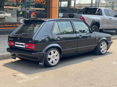 Golf 1 RLINE roof spoiler gloss black