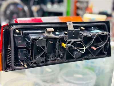 VW MK1 OEM USED HELLA AMBER/RED TAILLIGHTS