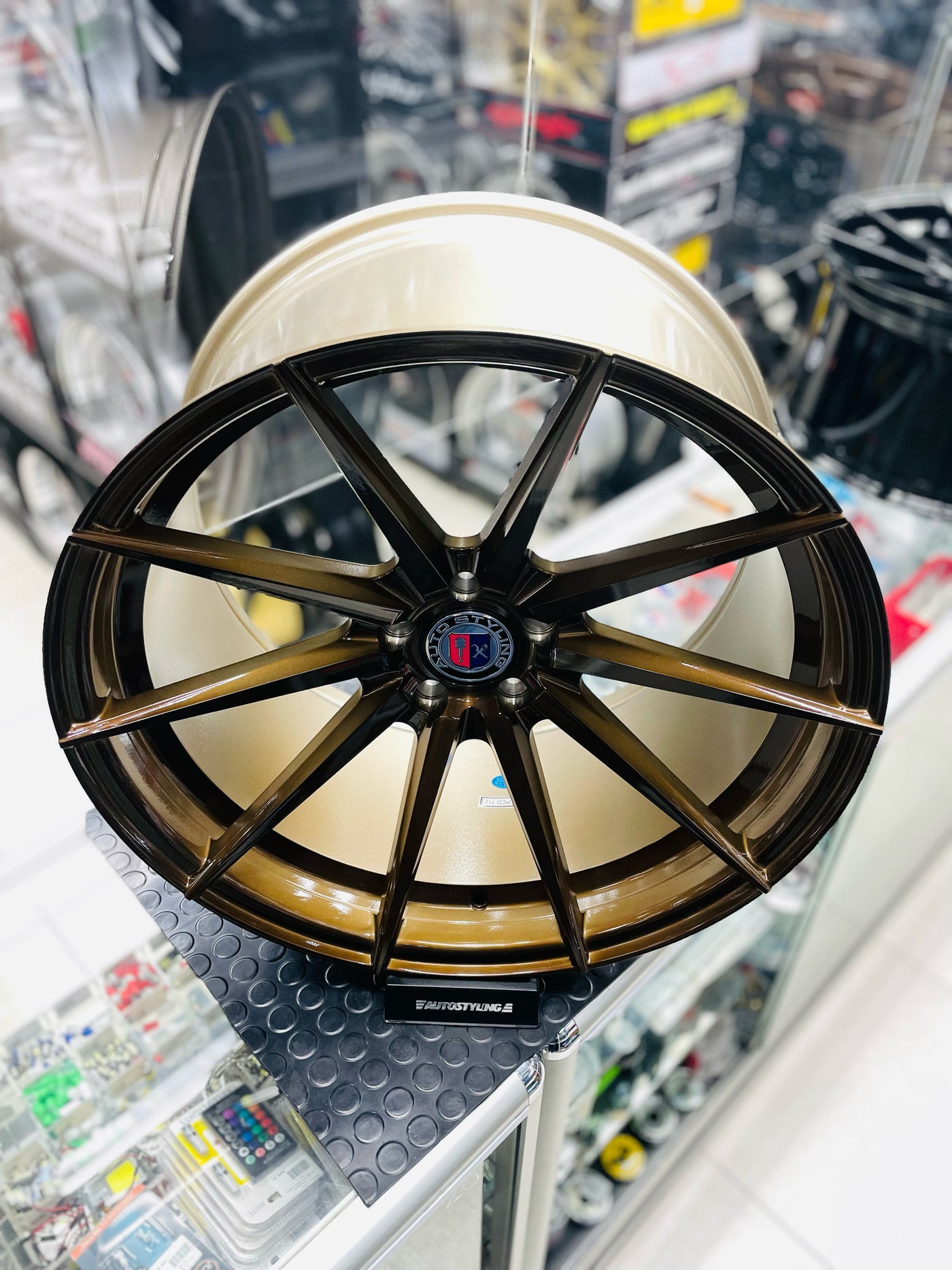 20” AS-5010 9/10j 5x120 PCD Bronze wheels