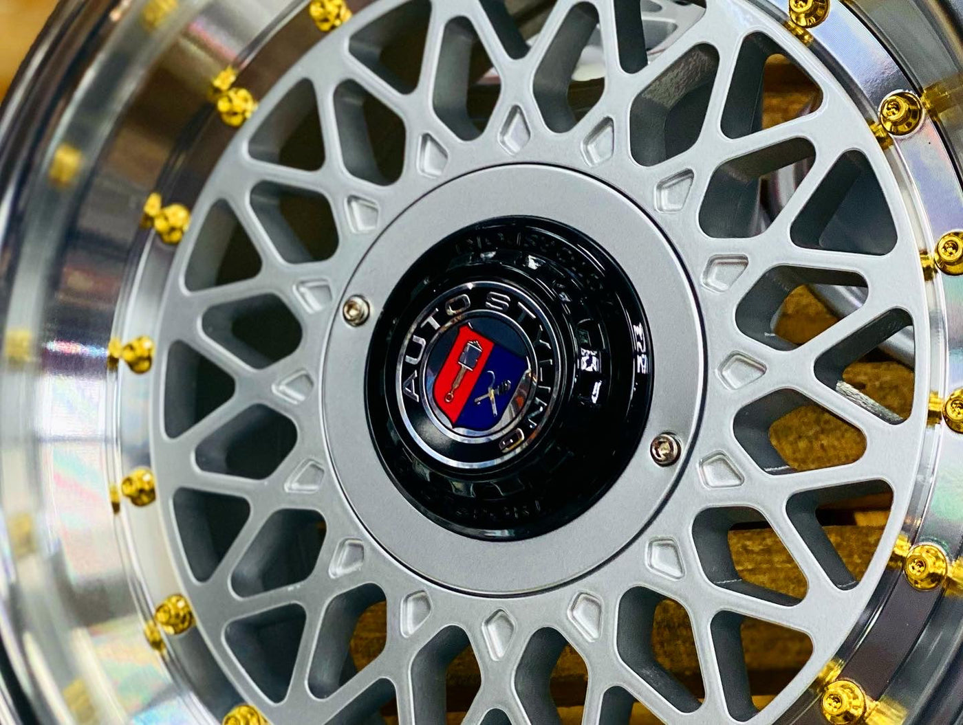 15” AS-P/MESH 4/100 4/108 SILVER