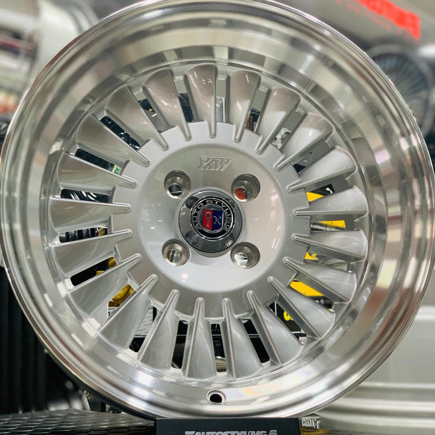 15” AS-PIRI 4/100 SILVER WHEELS