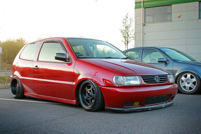 VW polo 6n gloss black Mirror Covers