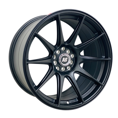 18” AS- XXR 5/100 5/114 BLACK