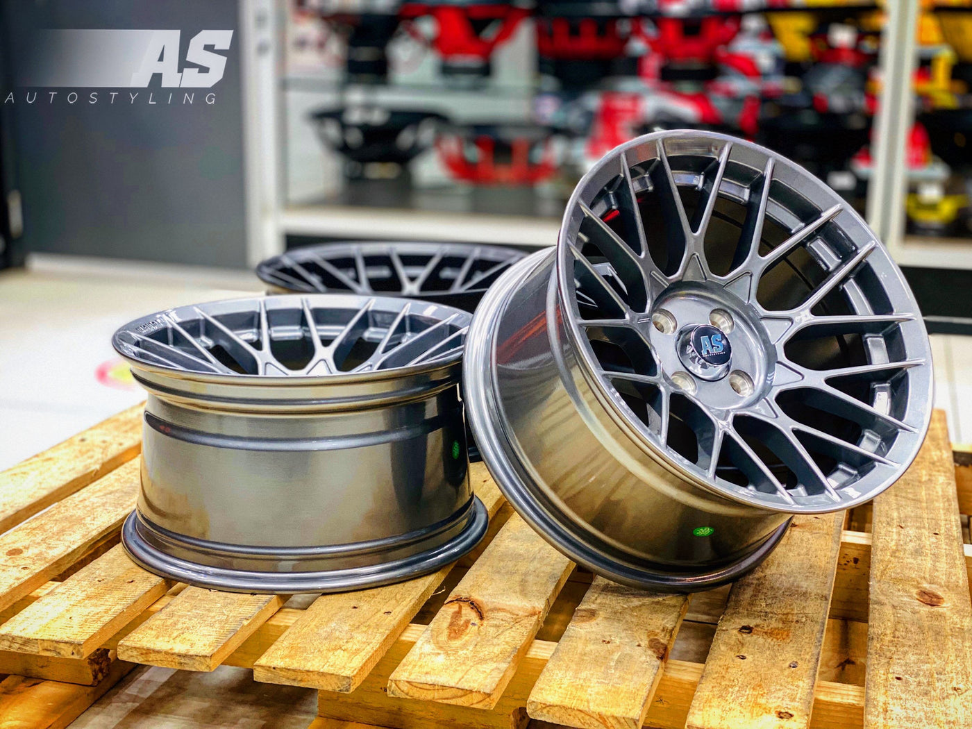17” AS- RSE ULTRA CONCAVE 4/100 NO CAP GUNMETAL