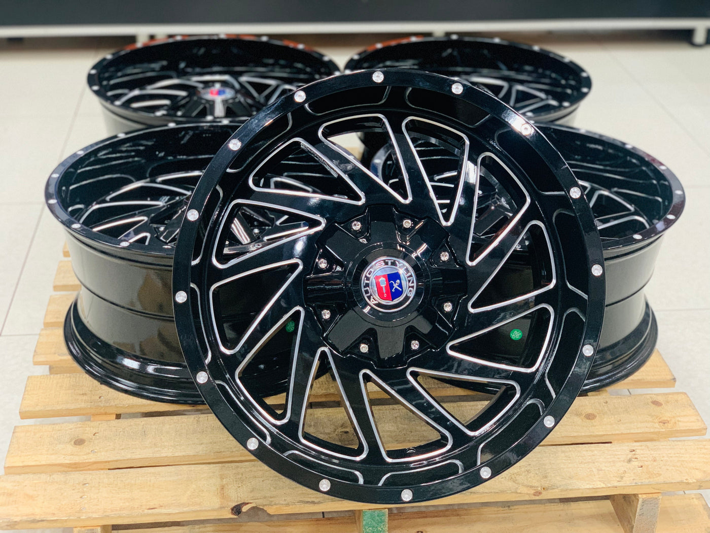 20” M3749 5x127 JEEP RIMS set of 5