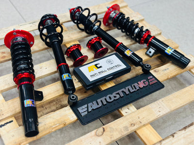 ARC PRO VERSION COILOVERS WITH CAMBER  BMW E46 METAL MOUNTING