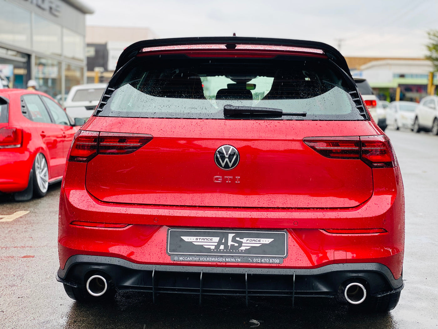 MK8 Gti club sport roof spoiler