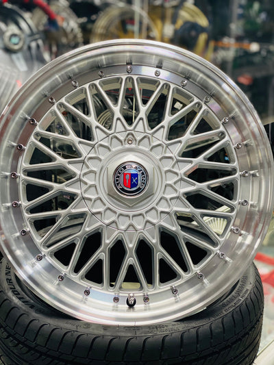 17” M5649 BBS SILVER 5x100 & 5x114