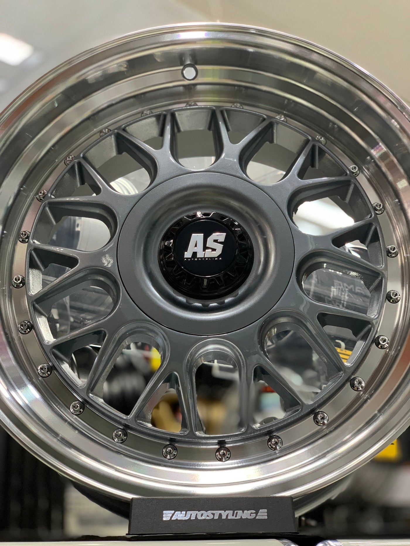 17” AS EURO 4/100 & 4/114 gunmetal