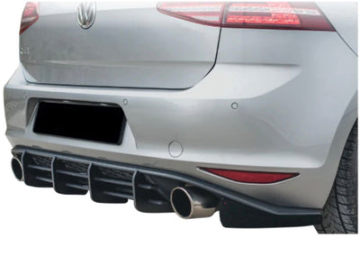 VW GOLF MK 7 / 7.5 REAR SINGLE SLAT  ADD ON DIFFUSER NEW AND IMPROVED