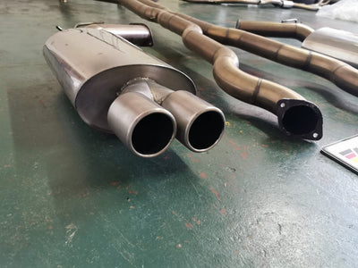 BMW F10 M5 STRAIGHT PIPE EXHAUST SYSTEM