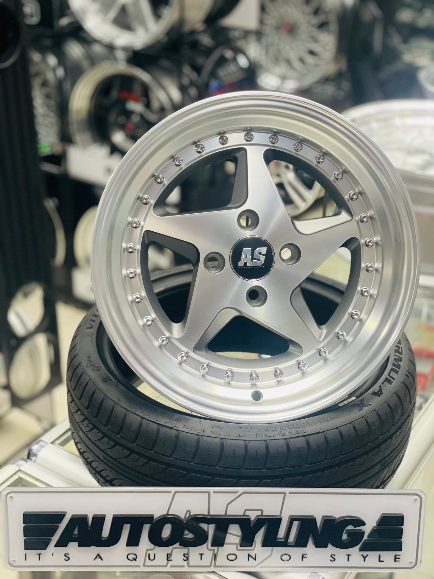 15'' AS-FERRARI 348 4/100 WHEELS