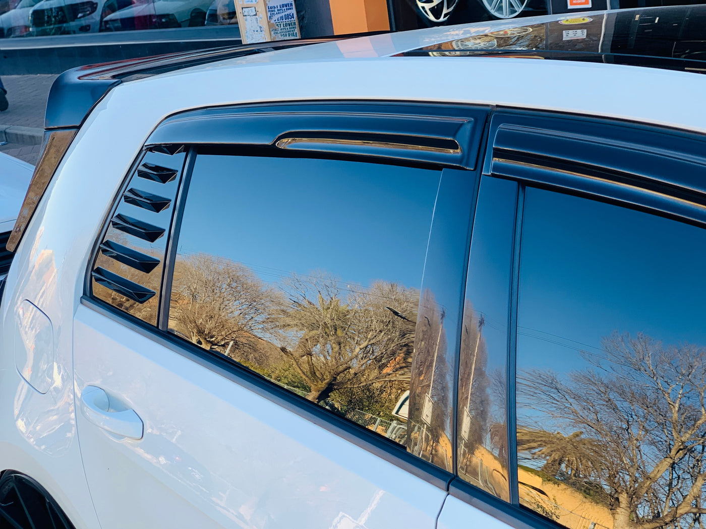 WINDSHIELDS GLOSS BLACK VOLKSWAGEN