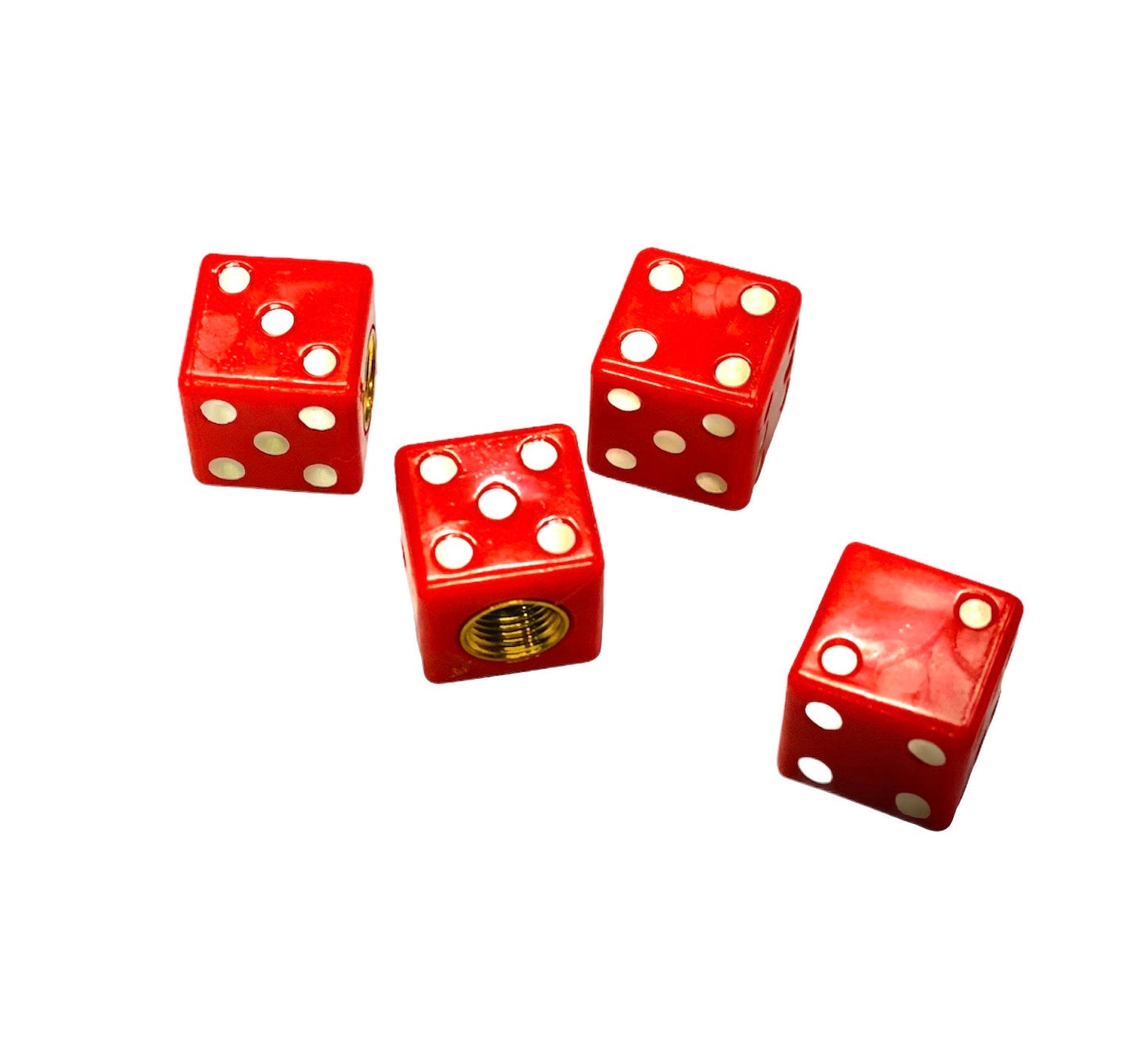RED DICE VALVE CAPS