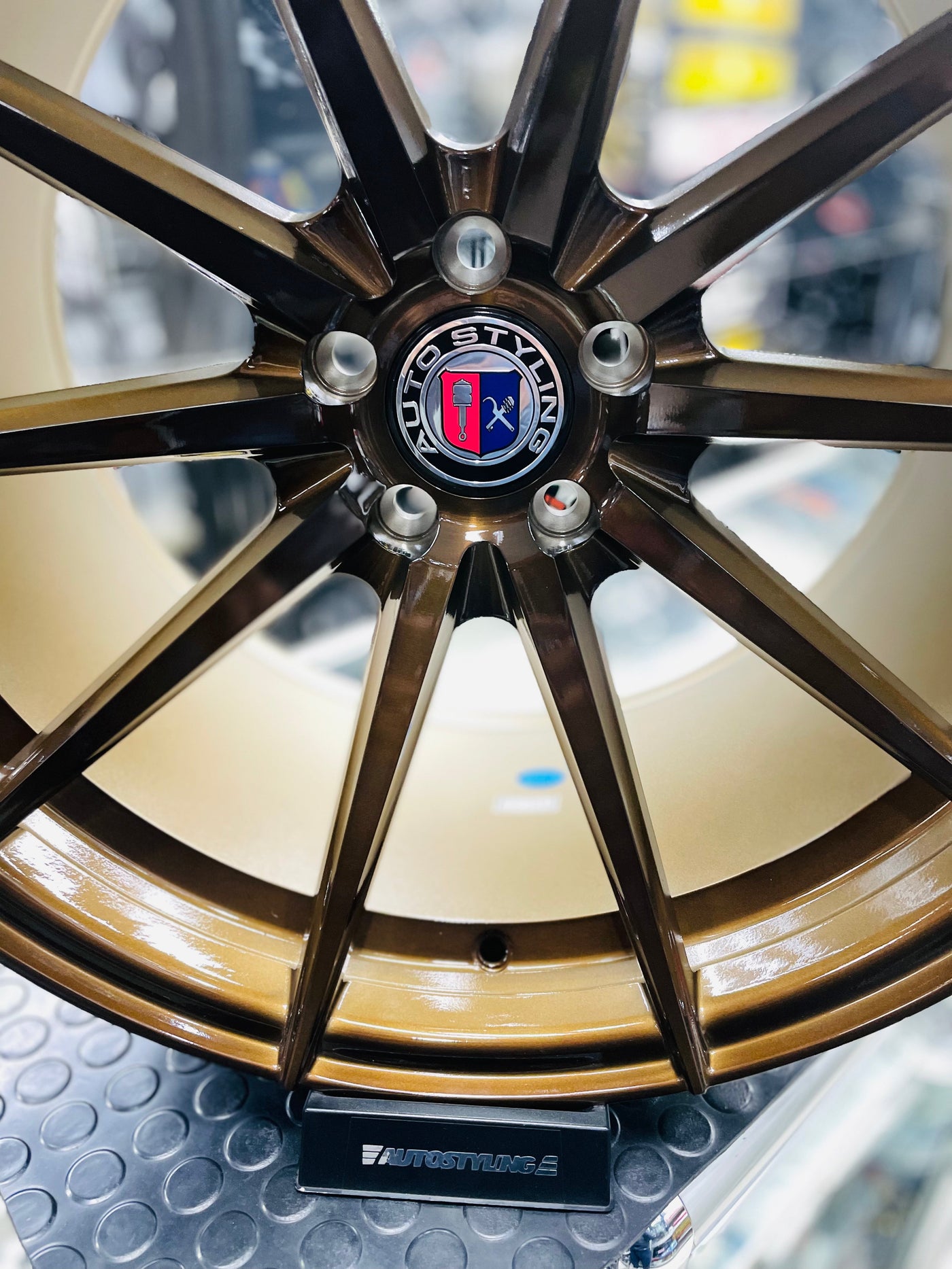 20” AS-5010 9/11J  5x120 PCD Bronze wheels