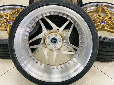 20”/21” AS-FORGED 2pce split wheels 5/112